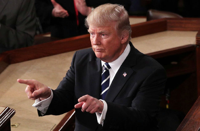 Trump Delivers Thanksgiving  Address, Touting U.S. Economy 